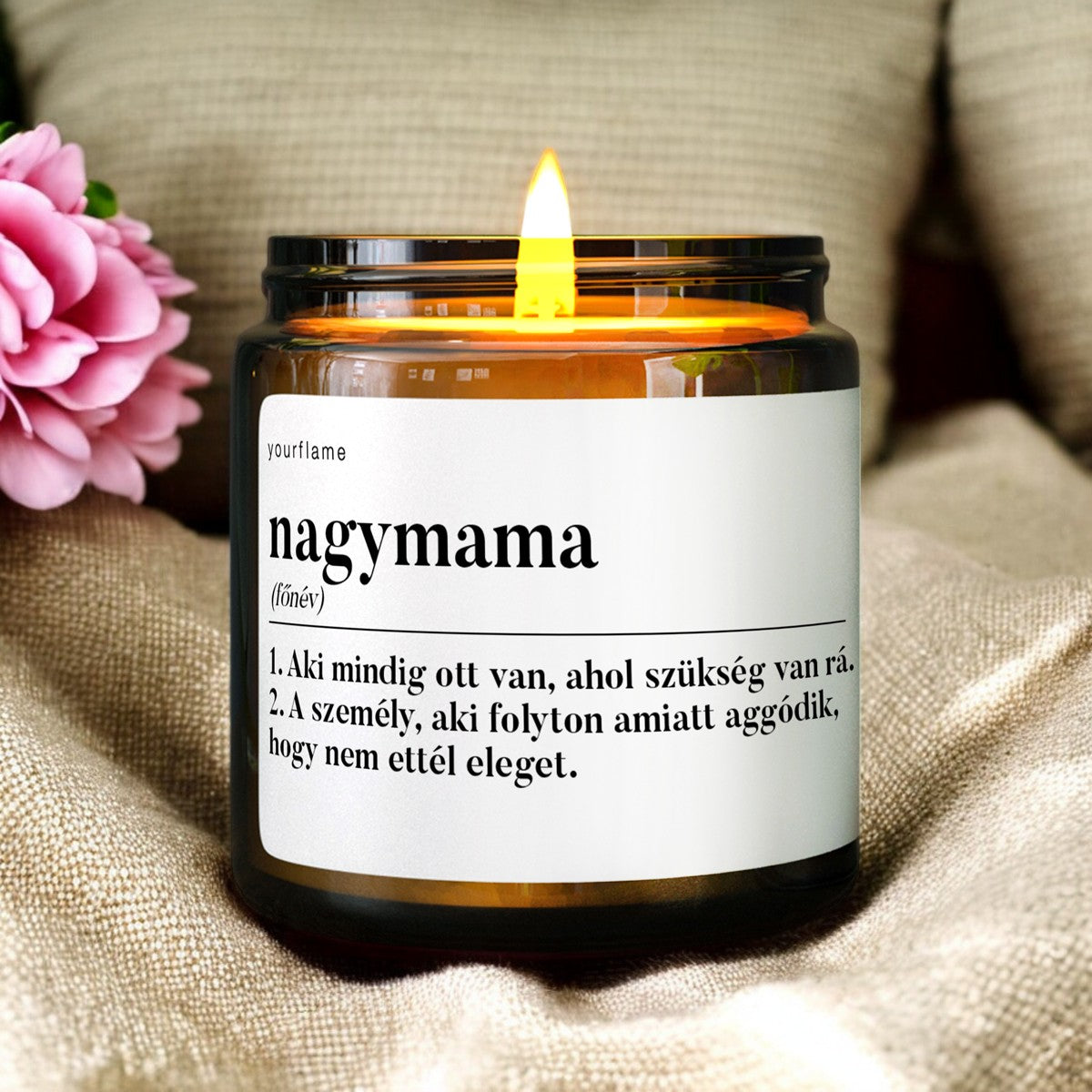 A Nagymama definíciója illatgyertyán