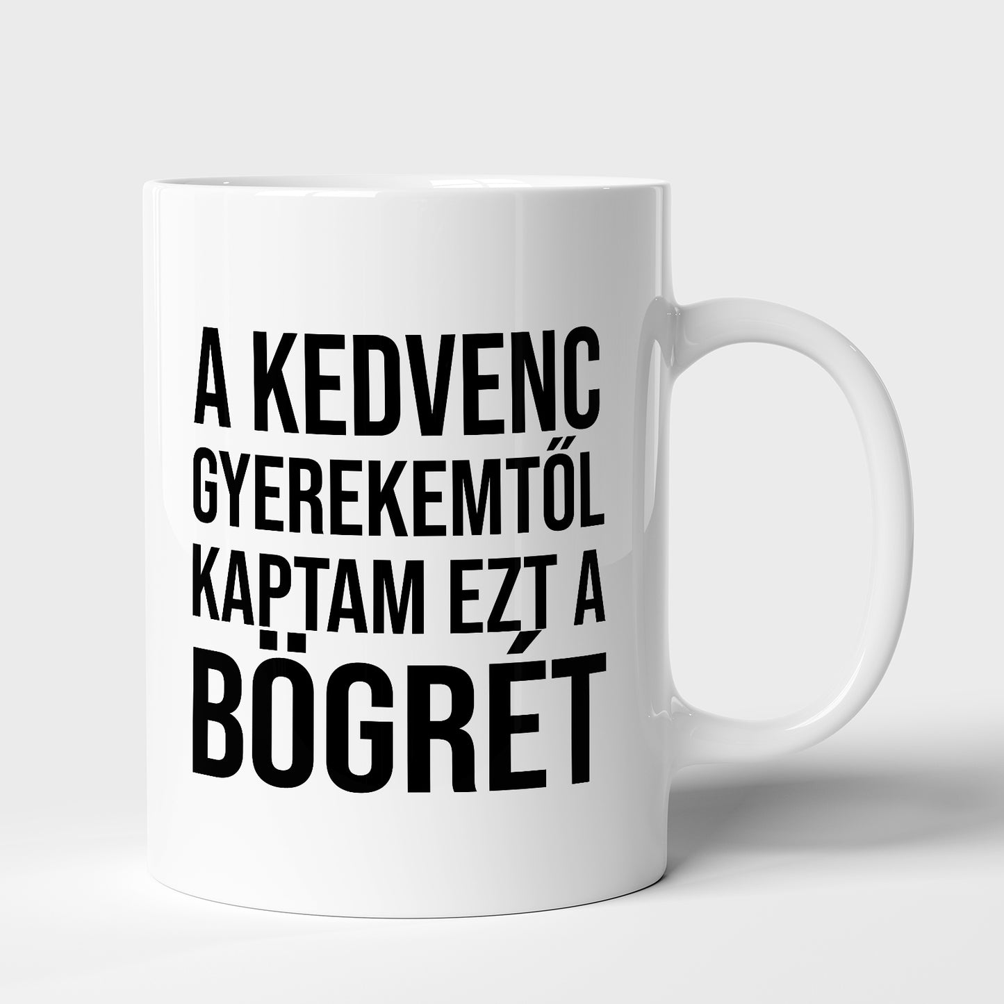 A kedvenc gyerekemtől kaptam ezt a bögrét