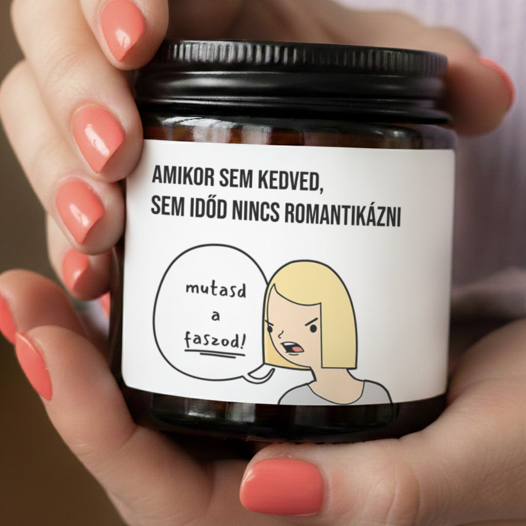 Szerelmes illatgyertya, amikor nincs idő cukiskodni