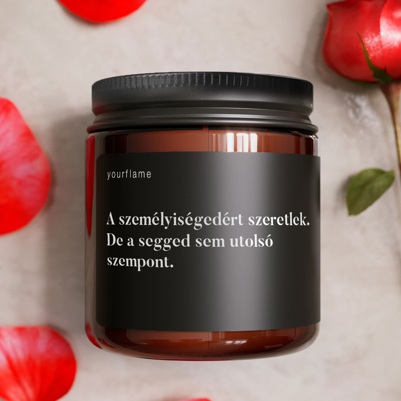 Szerelmi vallomás illatgyertya