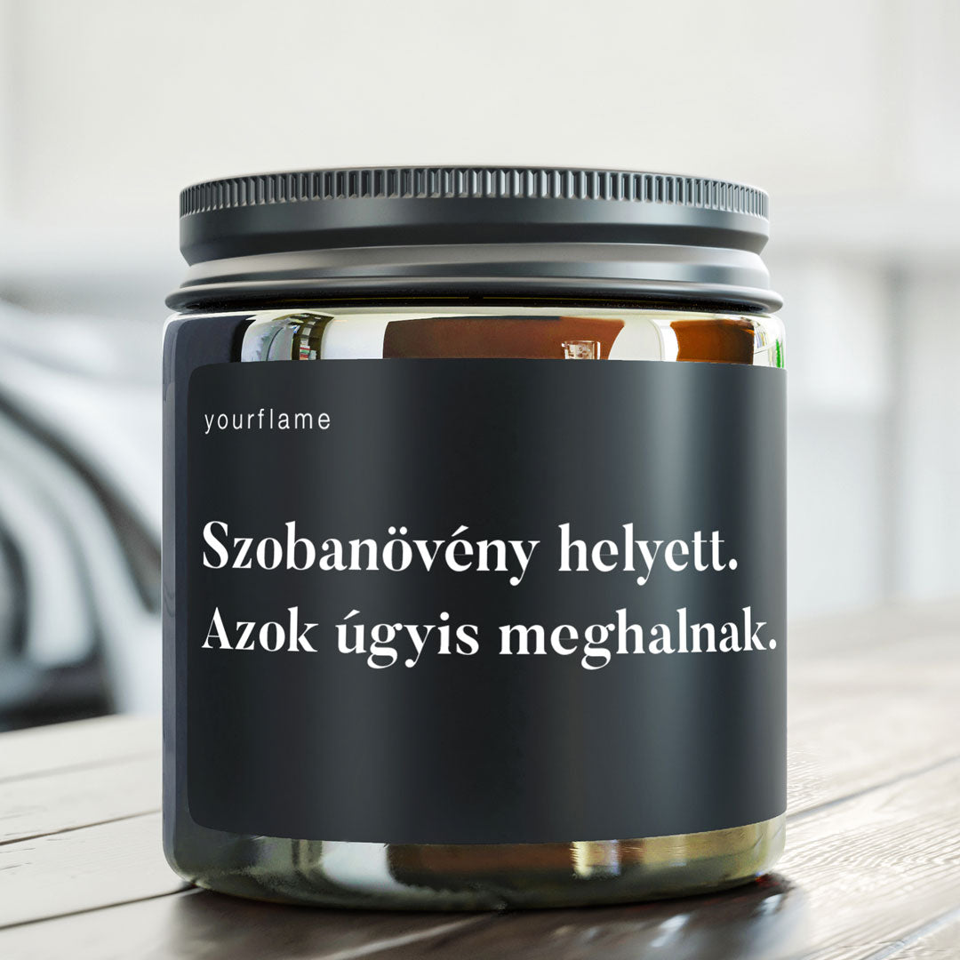 Illatgyertya szobanövény helyett
