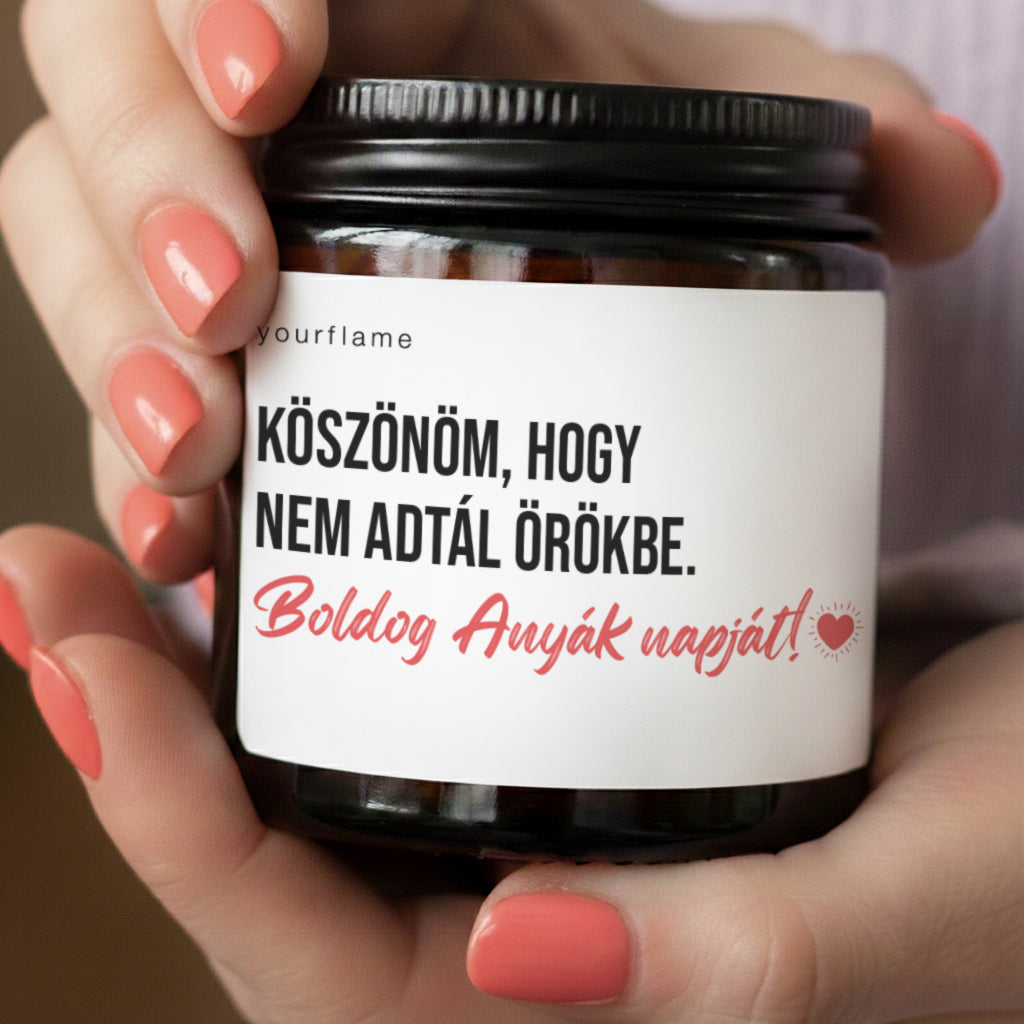 Köszönöm, hogy nem adtál örökbe