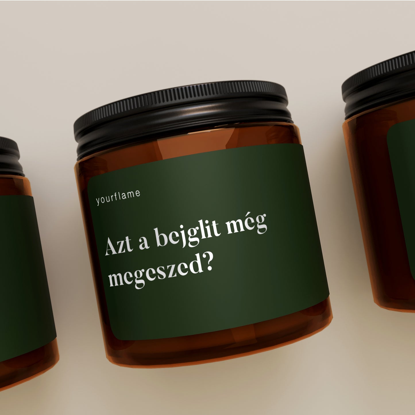 Karácsonyi gyertya bejglifalóknak