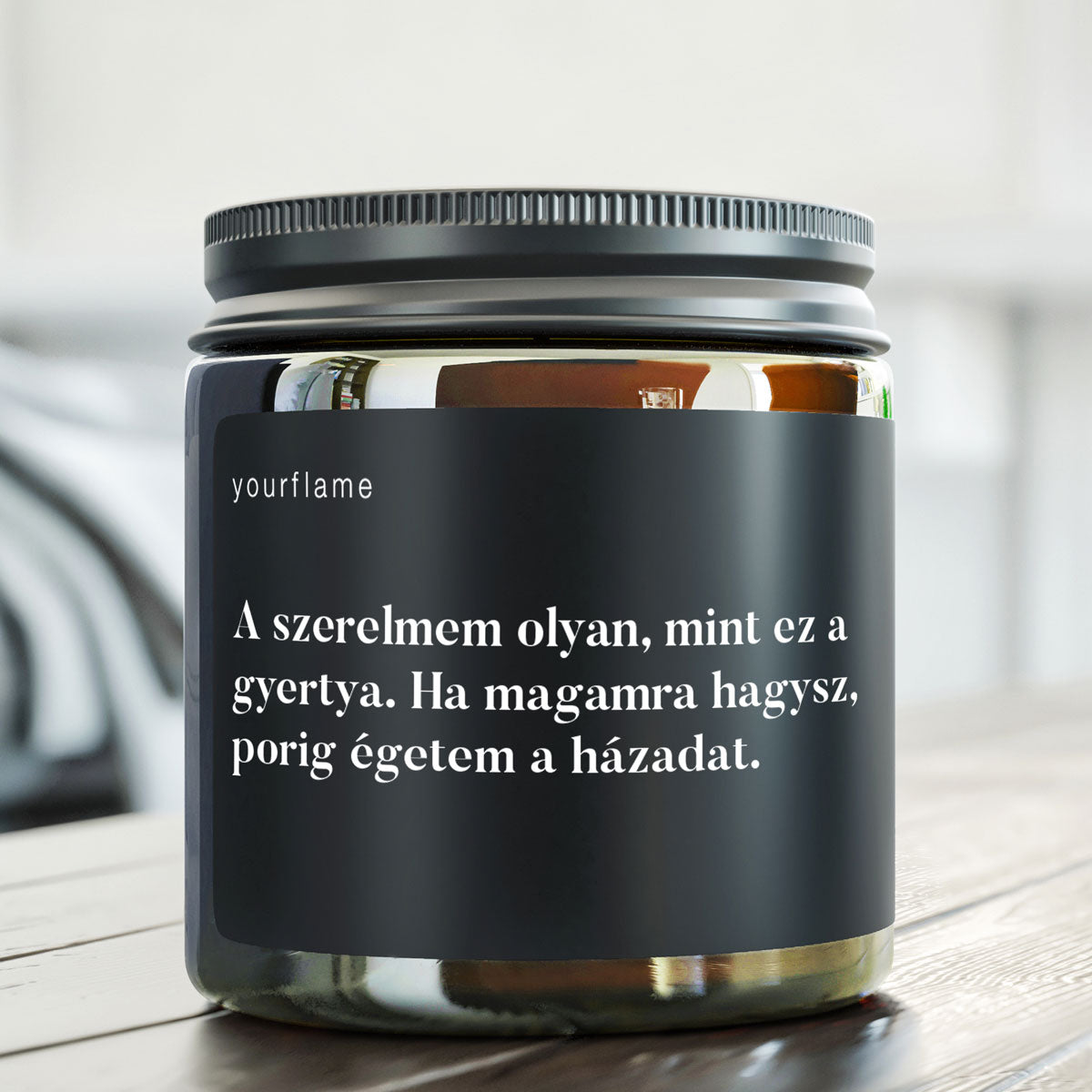 A szerelmem olyan, mint ez a gyertya