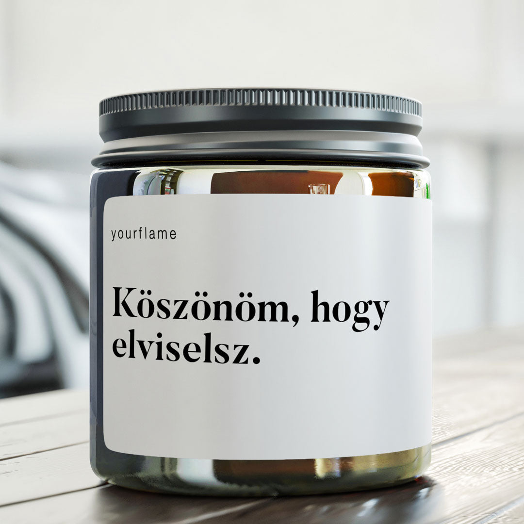 Köszönöm, hogy elviselsz