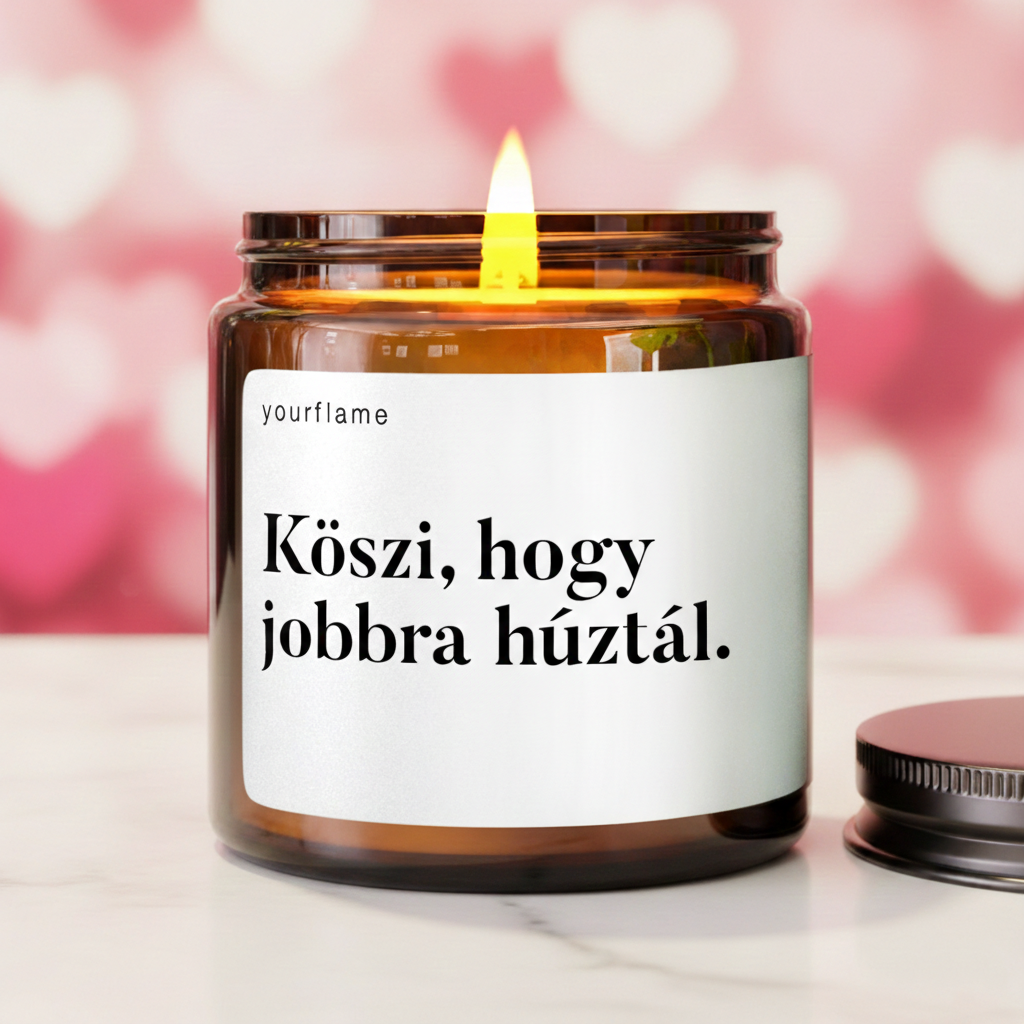 Illatgyertya Tinderes pároknak