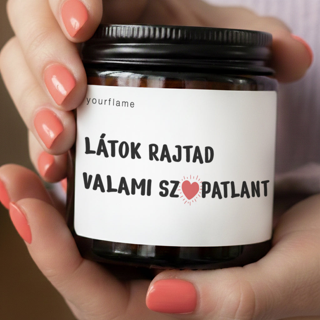 Gondoskodó illatgyertya a pasidnak