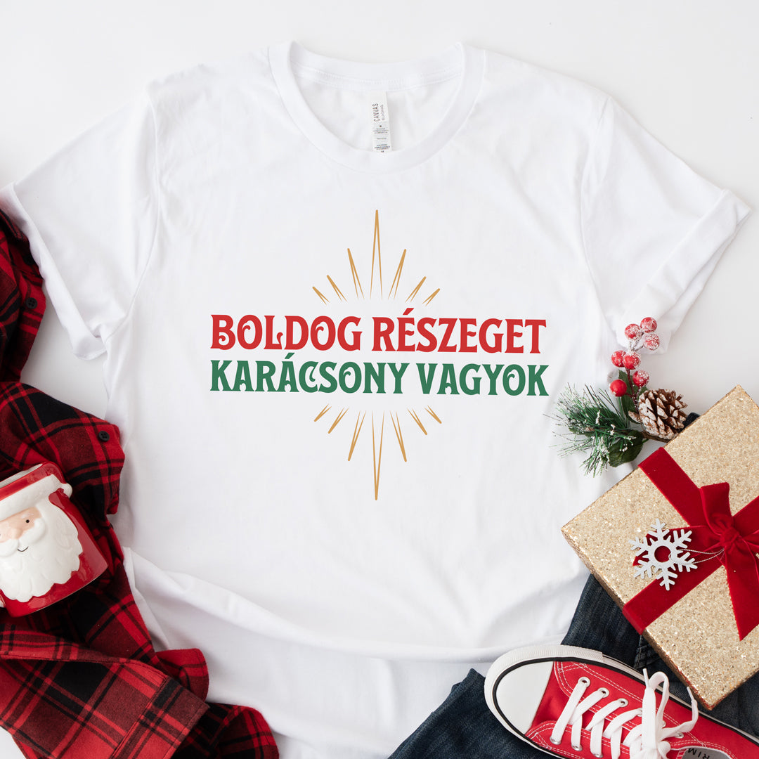 Boldog részeget, karácsony vagyok póló