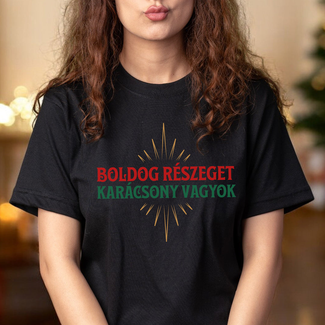 Boldog részeget, karácsony vagyok póló