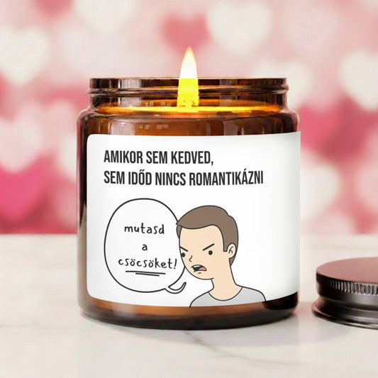 Szerelmes illatgyertya, amikor nincs idő udvarolni