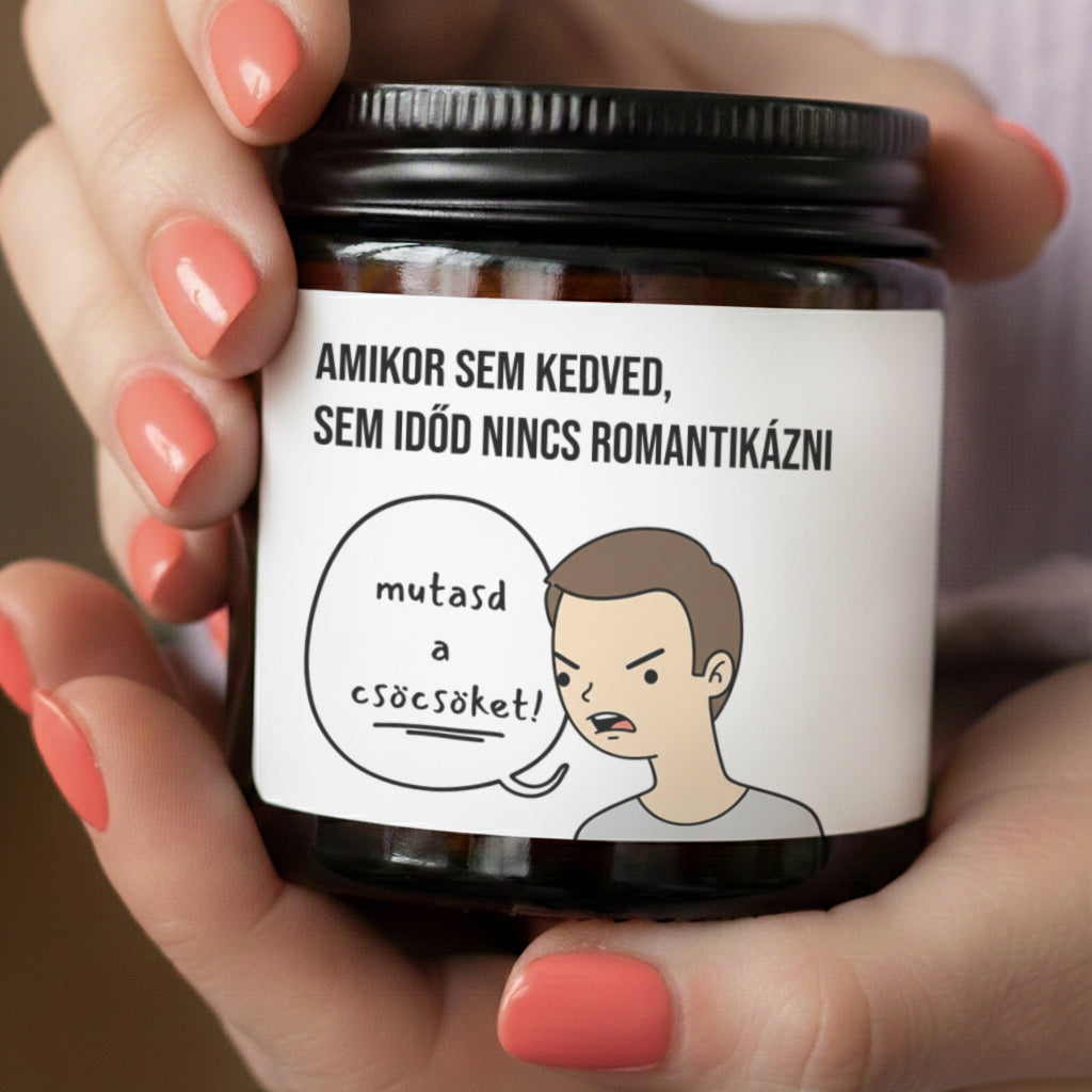 Szerelmes illatgyertya, amikor nincs idő udvarolni