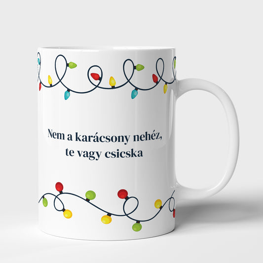 Nem a karácsony nehéz, te vagy csicska