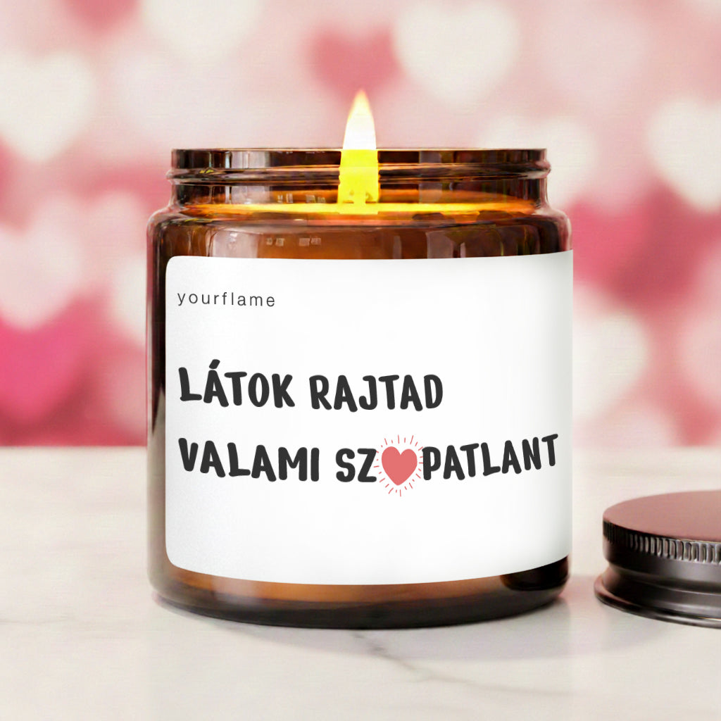 Gondoskodó illatgyertya a pasidnak