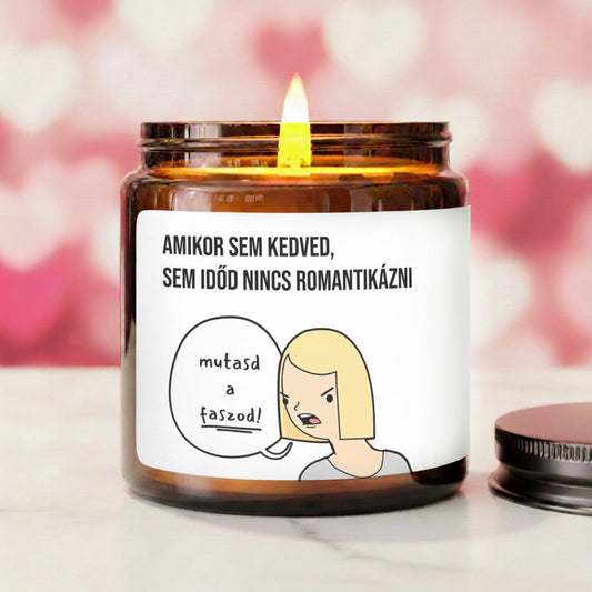 Szerelmes illatgyertya, amikor nincs idő cukiskodni