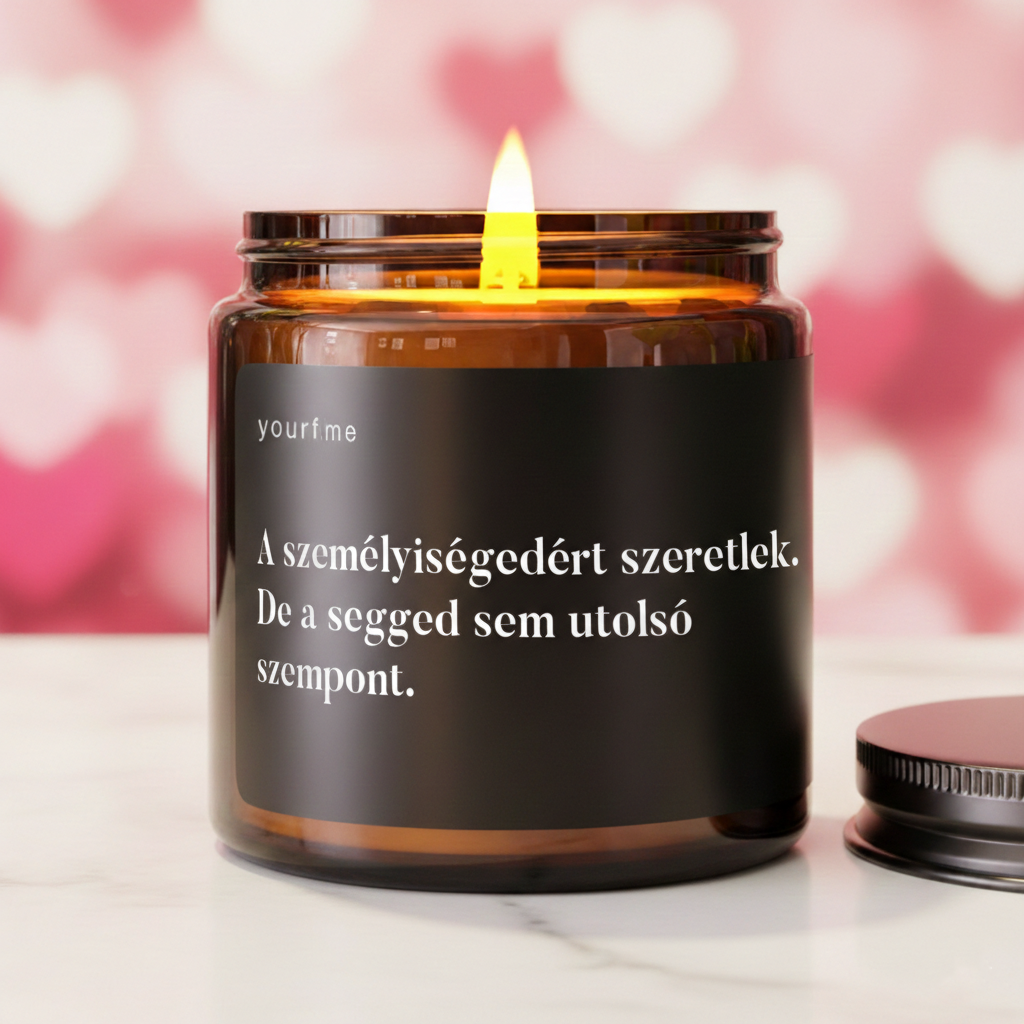 Szerelmi vallomás illatgyertya